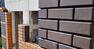 Фасады домов из кирпича в Кингисеппе: качественная кладка от 1155 рублей