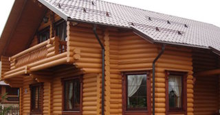 Строительство дома из оцилиндрованного бревна в Кингисеппе - от 136461 рублей