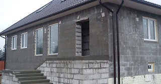 Фасад из газобетона для дома в Кингисеппе - Строй-Мск, качественная отделка от 2100 руб.
